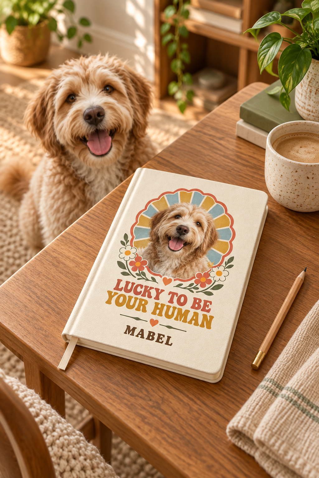 Journals — personalized pet gift example