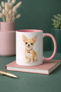 Minimalistic custom pet mug