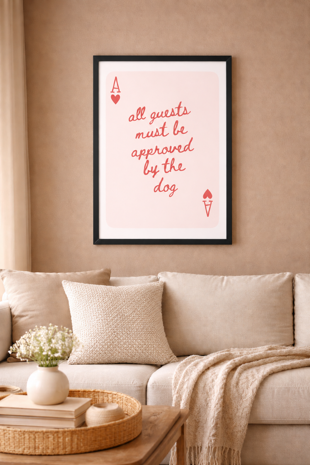 Cute Pink framed poster by Fiorpaw