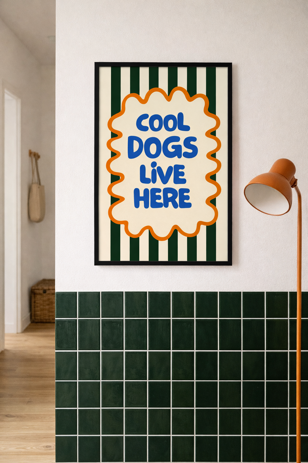 Bold Entrance Statement Framed Art Print