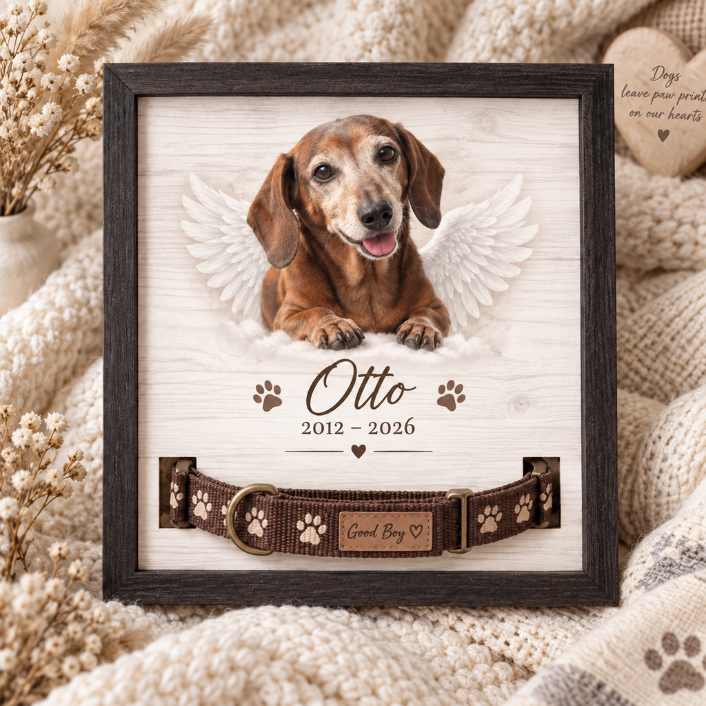 Always by My Side — Personalized Pet Memorial Frame — supplied primary design mockup