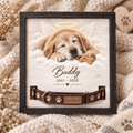 Forever in Peace — Personalized Pet Memorial Frame — supplied primary design mockup