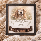 Love Still Grows — Personalized Pet Memorial Frame — supplied primary design mockup
