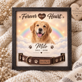 Forever in My Heart — Personalized Pet Memorial Frame — supplied primary design mockup
