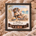 Heavenly Happy Hour — Personalized Pet Memorial Frame — supplied primary design mockup