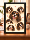 All Over You — Personalized Pet Light-Up Frame — supplied primary design mockup