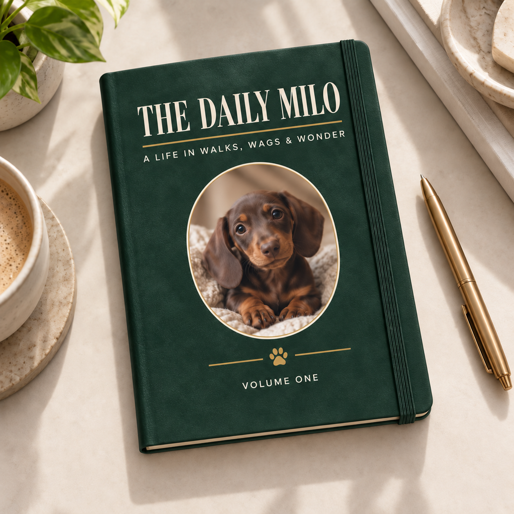 The Daily Companion — Personalized Pet Journal — aligned primary example mockup
